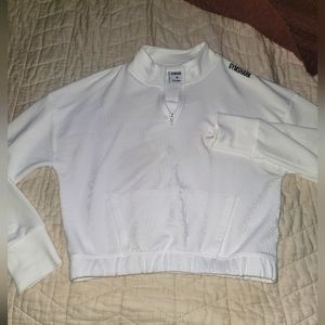 Gymshark cropped halfzip